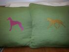 Whippet cushions
